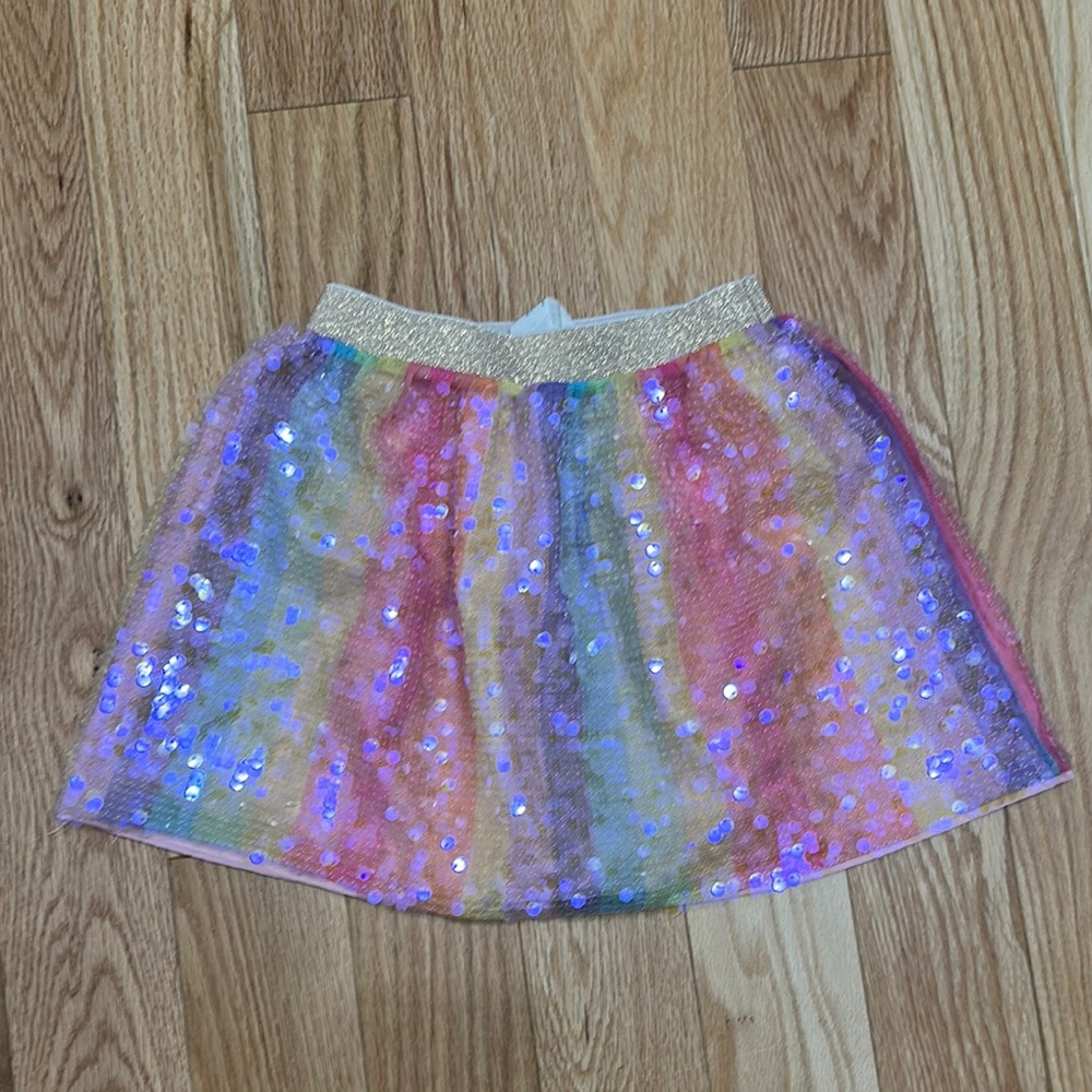 H&M sequin skirt - girls size 4-5